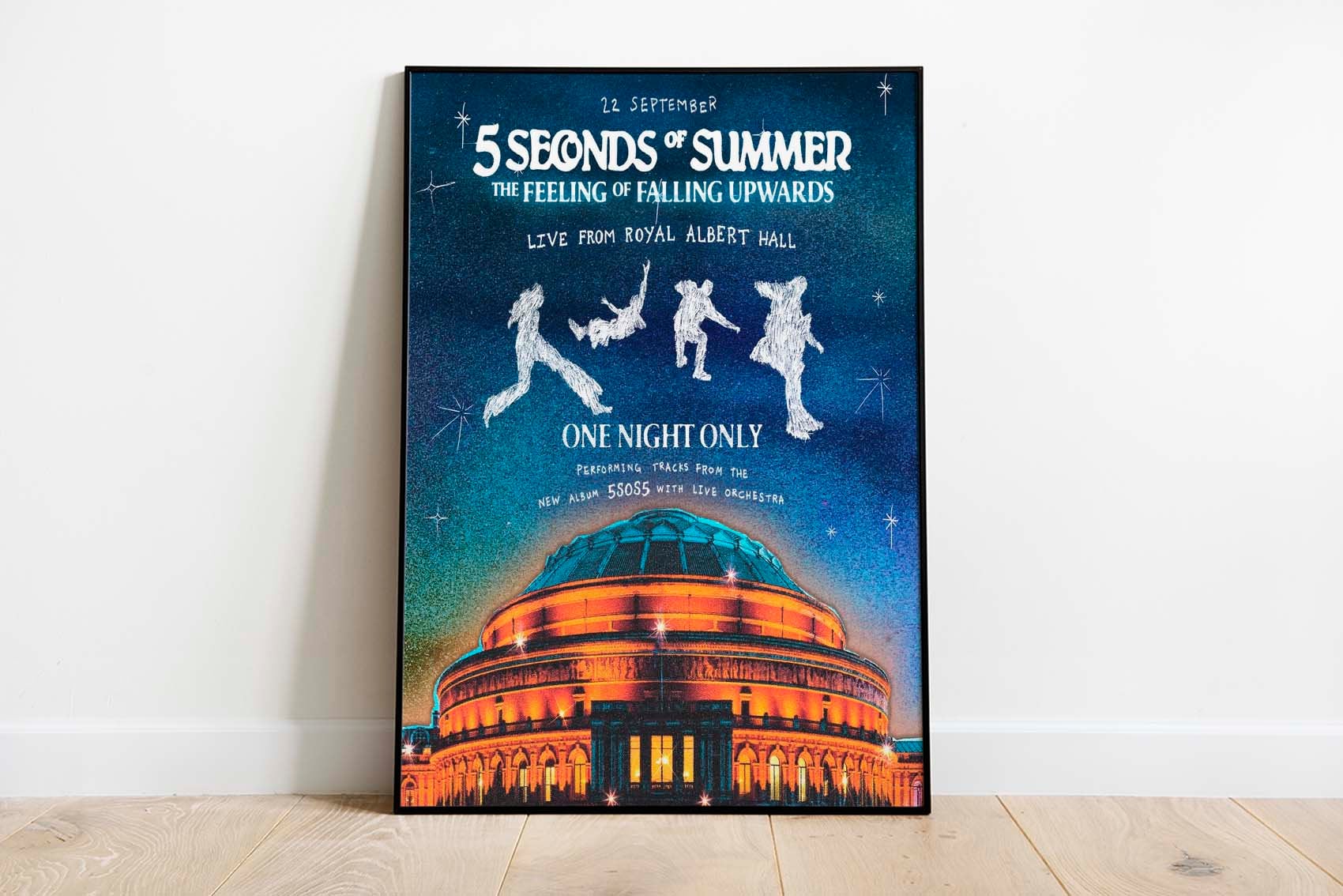 5Sos The Feeling Of Falling Upwards Poster, 5Sos Take My Hand World Tour Poster