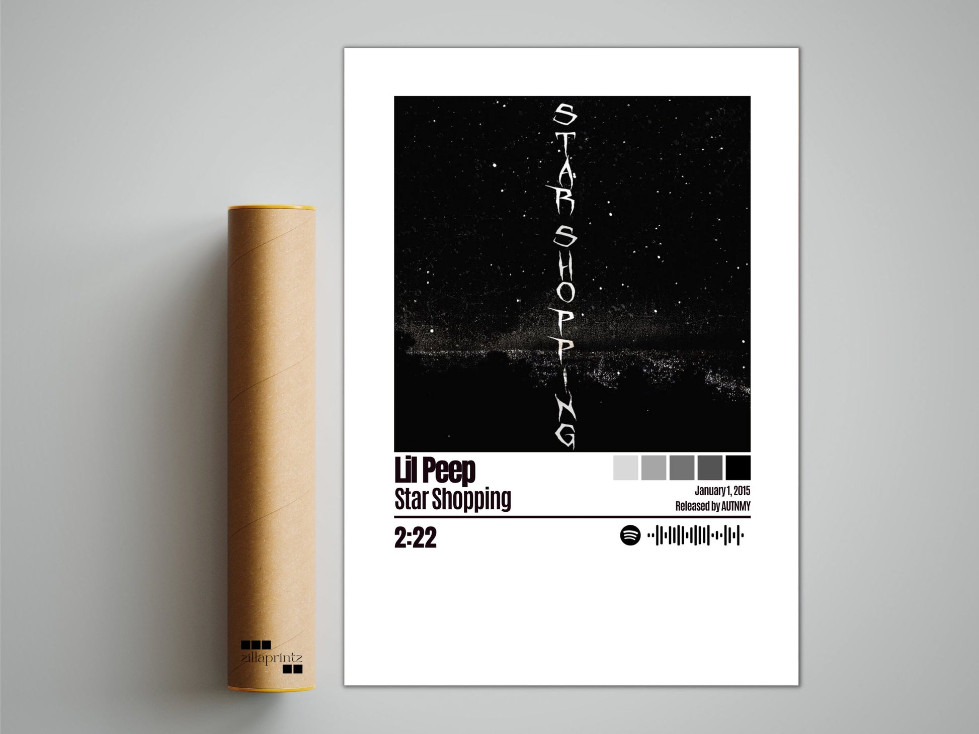 Lil Peep Poster, Star Shopping Poster, Album Cover Poster, Custom Poster