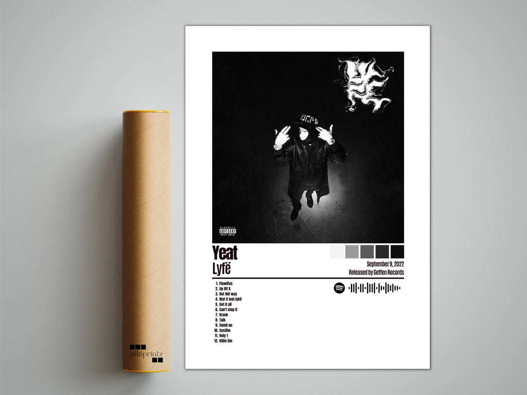 Yeat Poster, Lyfe Poster, Album Cover Poster, Custom Poster