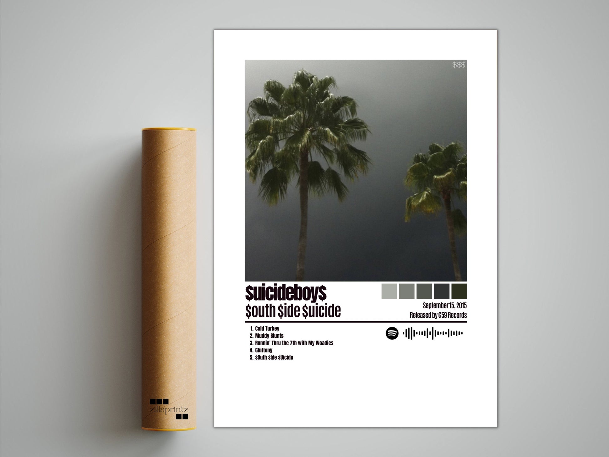 Suicideboys Poster, South Side Suicide Poster, Album Cover Poster, Custom Poster