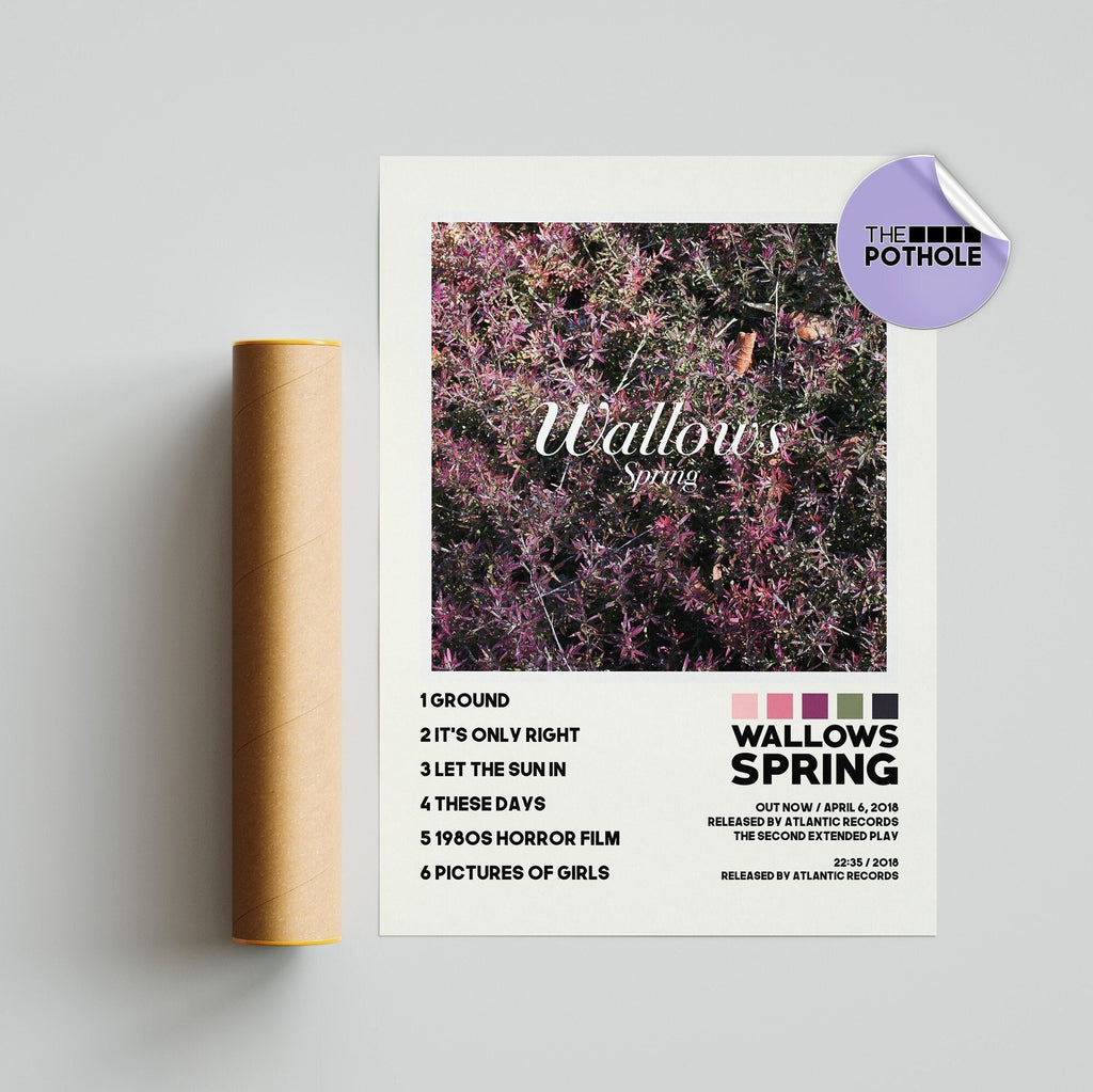 Wallows Posters, Spring Poster, Album Cover Poster, Wall Art, Music Band Poster, Home Decor, Remote, Nothing Happens