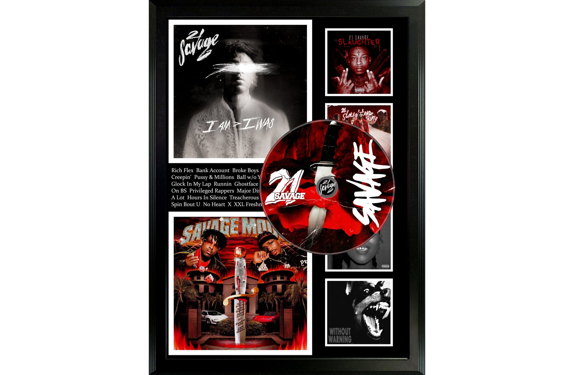 21 Savage I Am > I Was Savage Mode Ii Without Warning Her Loss Slaughter Tape